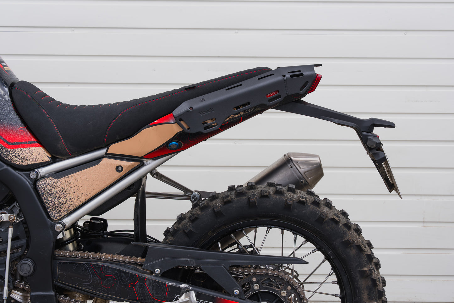 Yakk EXP - Soft Luggage Rack/ Side Pannier Luggage Rack - Black - KOVE 800X 800 Rally (24-25)