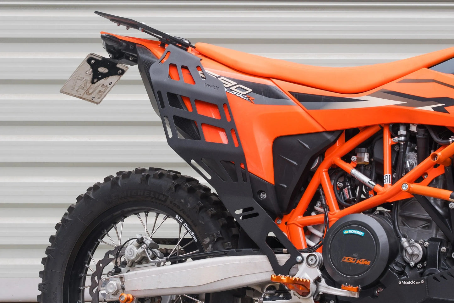 Yakk EXP - Side Pannier Luggage Rack - Black - KTM Enduro 690 (19-25)