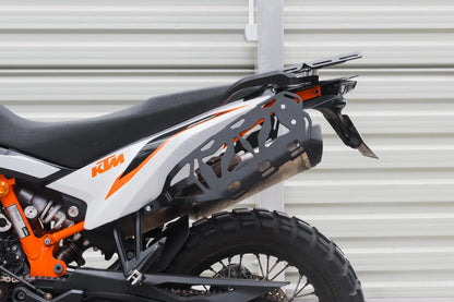 Yakk EXP - Side Pannier Luggage Rack - Black - KTM 790 Adventure (19-25), KTM 890 Adventure (21-25), Husqvarna Norden 901 (22-25)