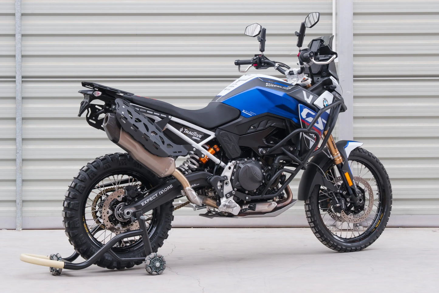 Yakk EXP - Side Pannier Luggage Rack - Black - BMW F 900 GS (24-26)
