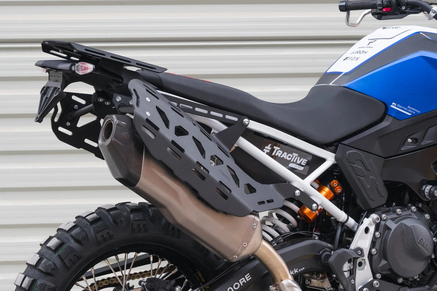 Yakk EXP - Side Pannier Luggage Rack - Black - BMW F 900 GS (24-26)
