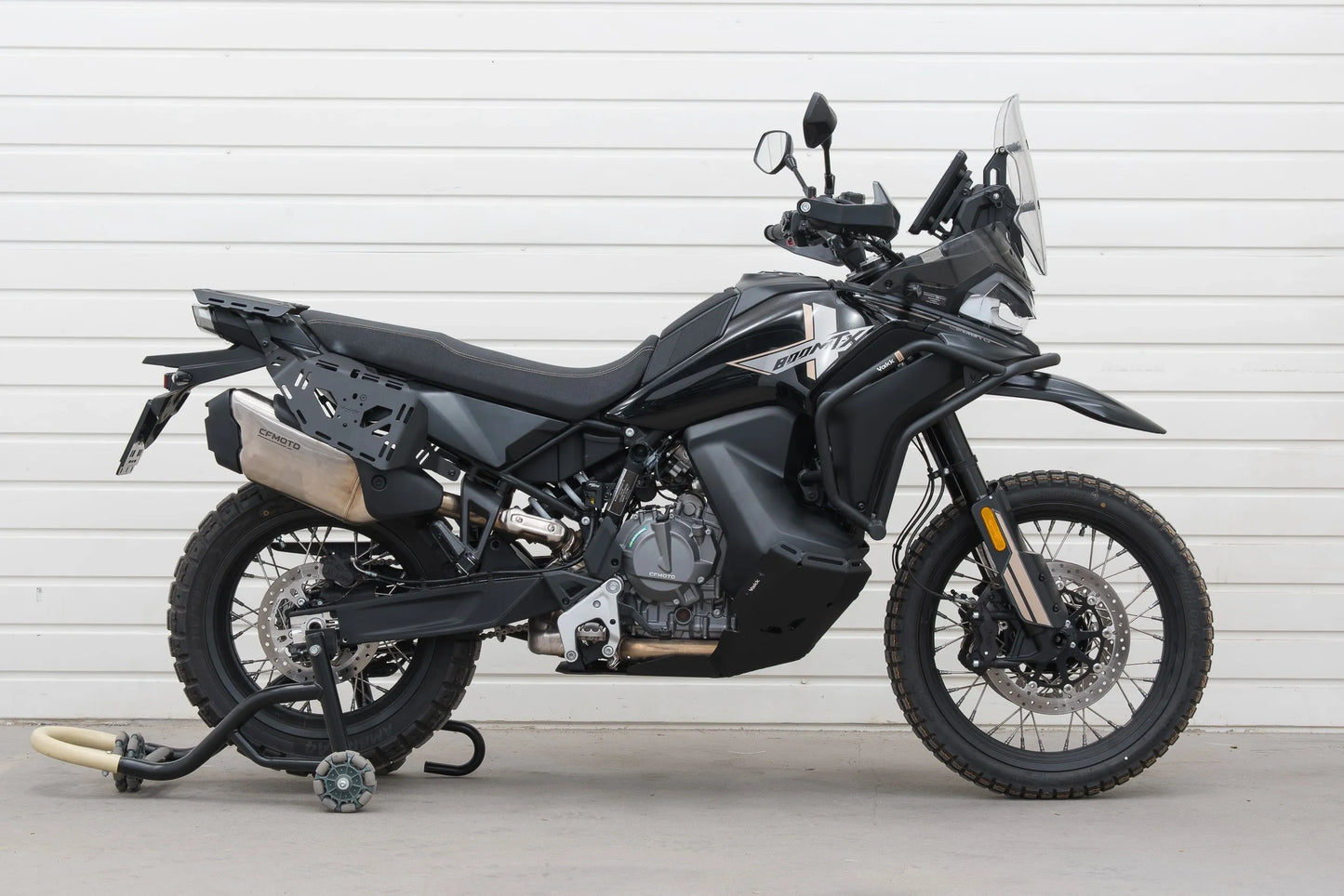 Yakk EXP - Side Pannier Luggage Rack - Black - CF MOTO 800 MT-X (25-26)