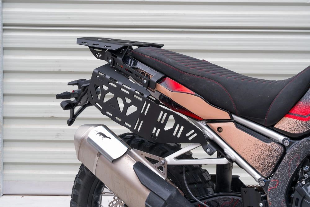 Yakk EXP - Side Pannier Luggage Rack - Black - KOVE 800X Rally (24-26)