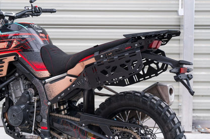 Yakk EXP - Side Pannier Luggage Rack - Black - KOVE 800X Rally (24-26)