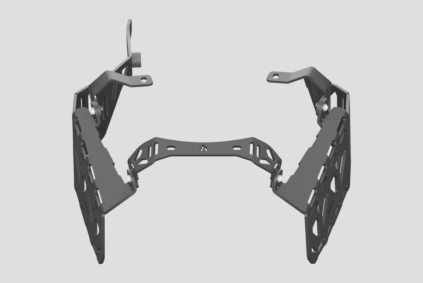 Yakk EXP - Side Pannier Luggage Rack - Black - KOVE 800X Rally (24-26)