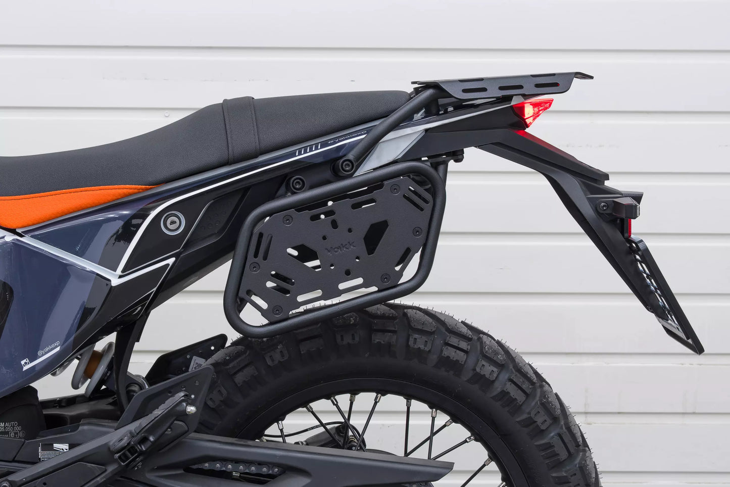 Yakk EXP - Side Pannier Luggage Rack - Black - KTM 390 Adventure (25-26), KTM Enduro R 125 (25-)