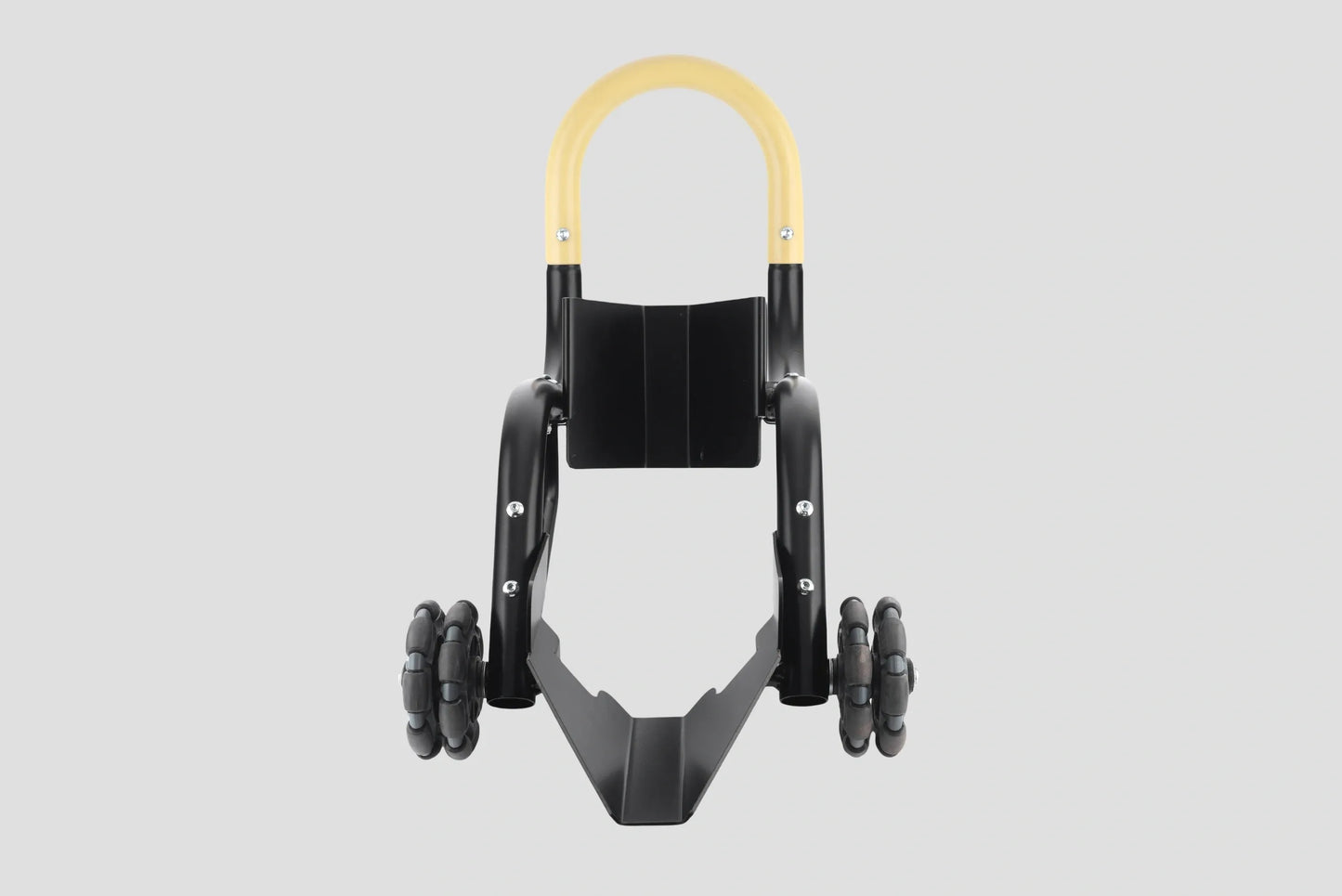 Yakk EXP 'AXEL' - Premium Motorcycle Front Stand - Multi Wheel/Omni Wheel Stand - Holder - Universal
