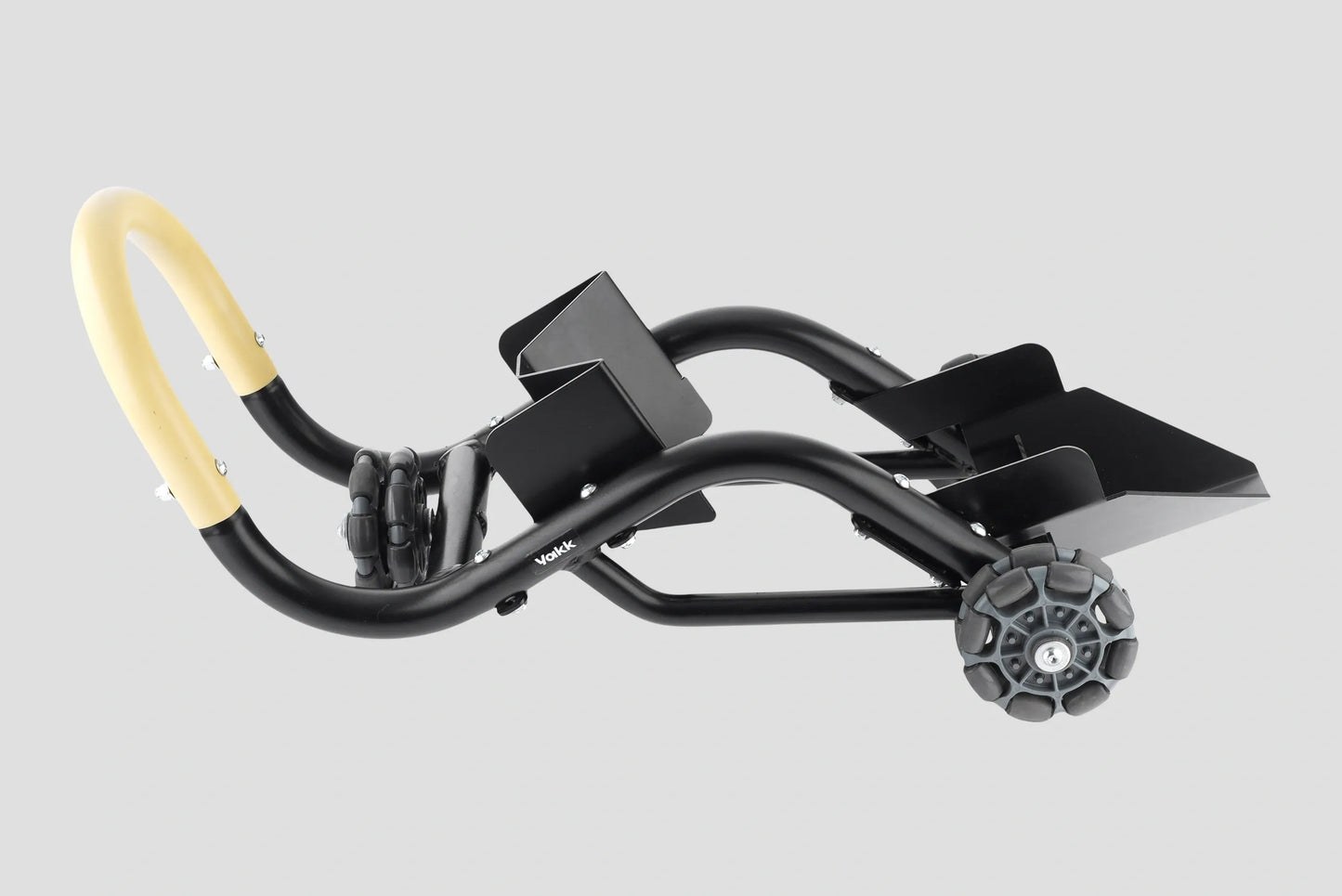 Yakk EXP 'AXEL' - Premium Motorcycle Front Stand - Multi Wheel/Omni Wheel Stand - Holder - Universal