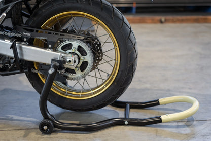 Yakk EXP 'REFO L' - Premium Motorcycle Rear Wheel/Swingarm Stand - Universal