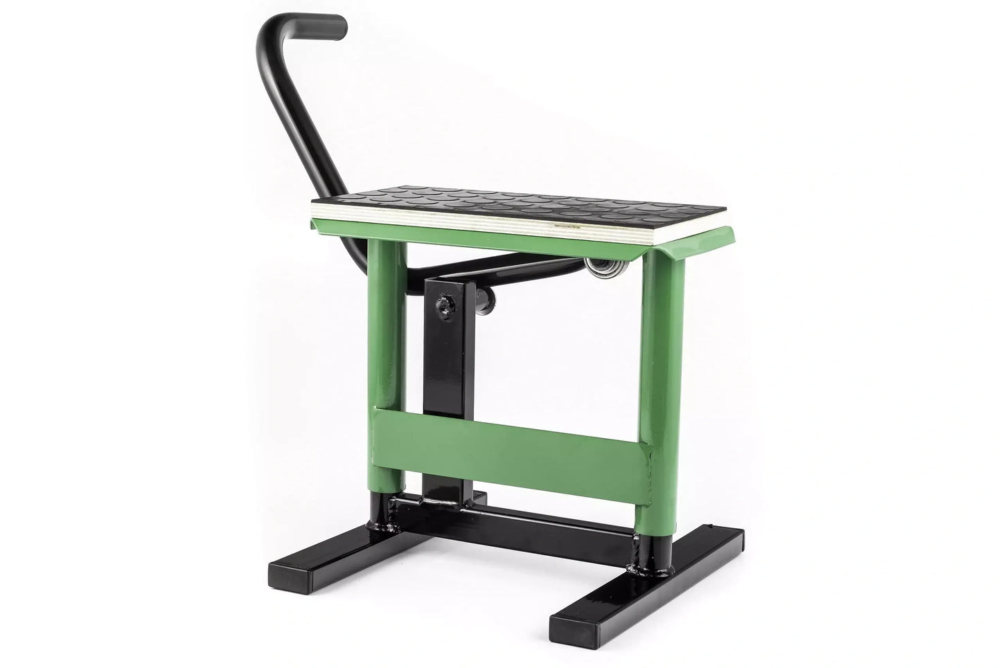 HLP MOTO - Motorcycle Lift - Rubberized Stand - Cross Enduro ADV Street - Green - Universal