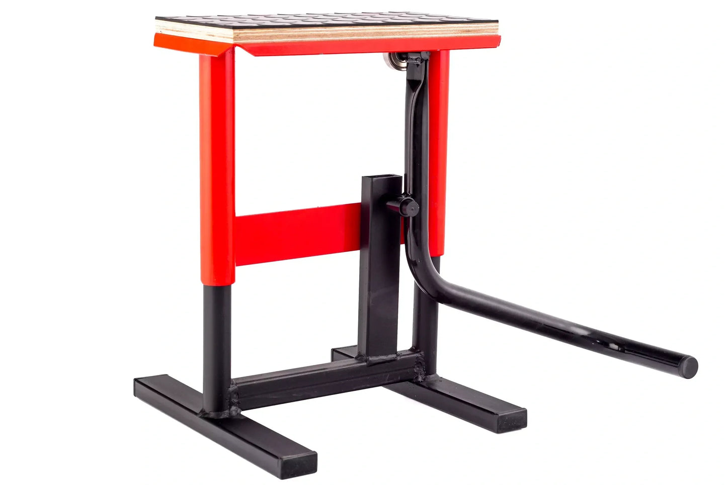 HLP MOTO - Motorcycle Lift - Rubberized Stand - Cross Enduro ADV Street - Red - Universal