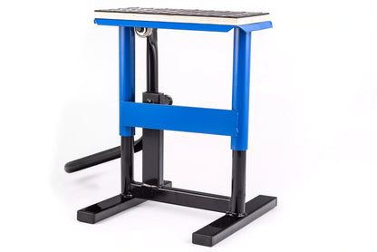 HLP MOTO - Motorcycle Lift - Rubberized Stand - Cross Enduro ADV Street - Blue - Universal