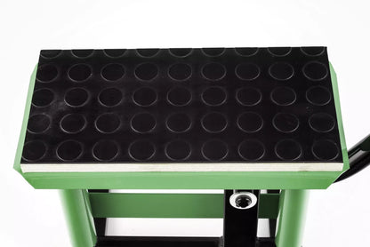 HLP MOTO - Motorcycle Lift - Rubberized Stand - Cross Enduro ADV Street - Green - Universal