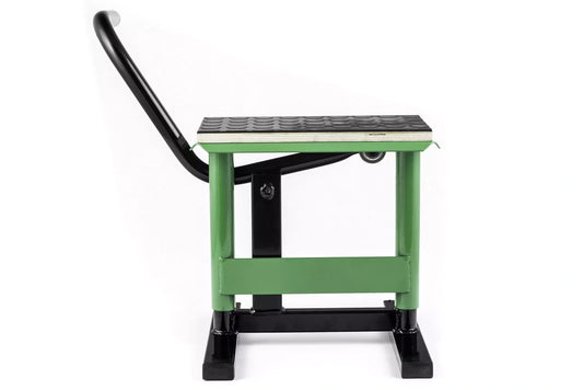 HLP MOTO - Motorcycle Lift - Rubberized Stand - Cross Enduro ADV Street - Green - Universal