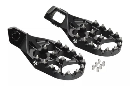 HLP MOTO - Foot Pegs - CNC Anodized Aluminum - Black - Various KTM Husqvarna GASGAS