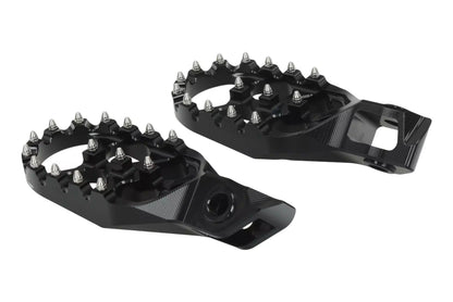 HLP MOTO - Foot Pegs - CNC Anodized Aluminum - Black - Various KTM Husqvarna GASGAS