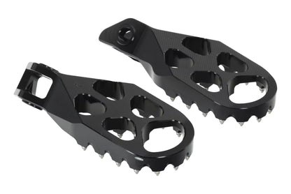 HLP MOTO - Foot Pegs - CNC Anodized Aluminum - Black - Various KTM Husqvarna GASGAS