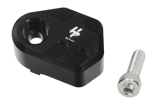 HLP MOTO - ABS Rear Cable Cover - CNC Anodized Aluminum - Black - GASGAS ES 700 SM 700 Husqvarna Enduro 701 Supermoto 701 Svartpilen 701 Vitpilen 701 KTM Duke 690 Enduro 690 SMC 690 Super Adventure 1290