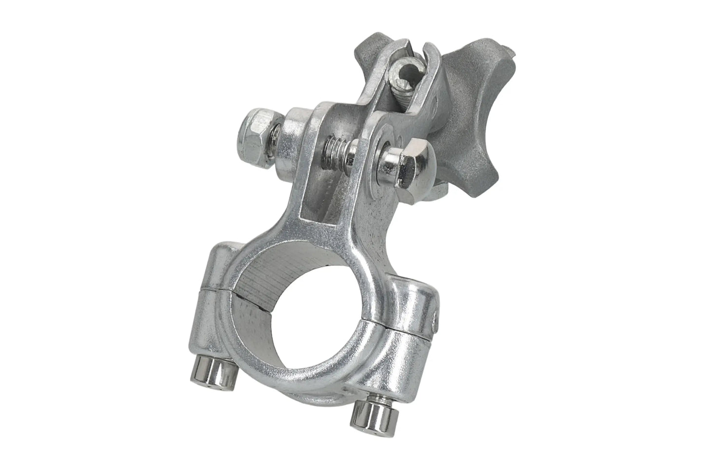HLP MOTO -Clutch Lever Perch - Aluminum - Silver - HONDA CR 125 CR 250 CR 500 CR 80 CR 85 CRF 450 XR 400 XR 650 Universal Application