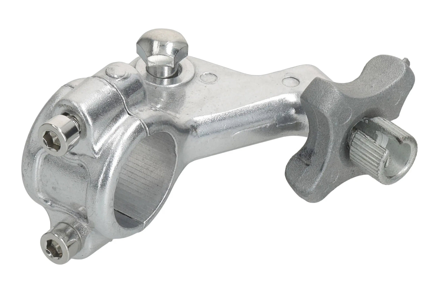 HLP MOTO -Clutch Lever Perch - Aluminum - Silver - HONDA CR 125 CR 250 CR 500 CR 80 CR 85 CRF 450 XR 400 XR 650 Universal Application