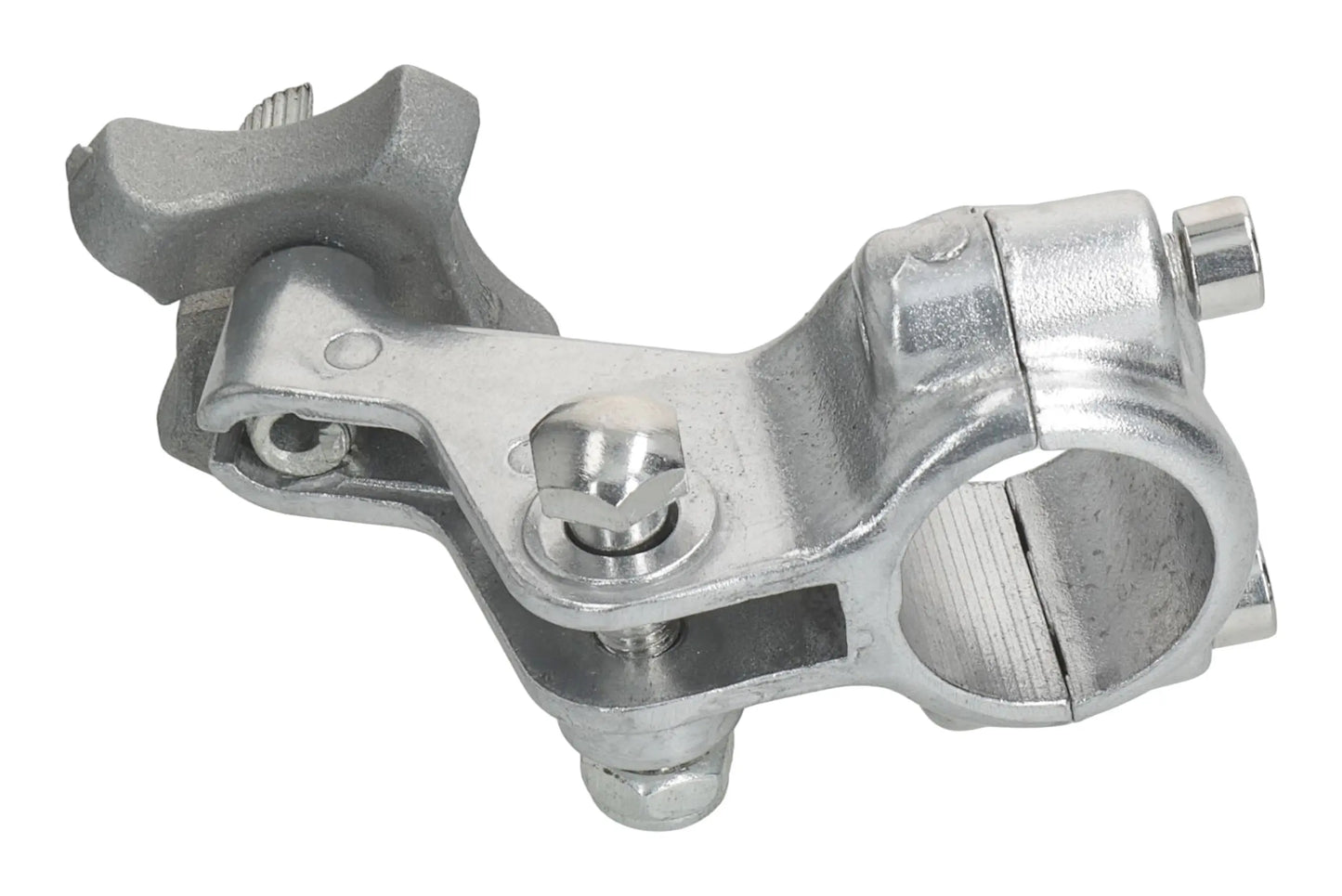HLP MOTO -Clutch Lever Perch - Aluminum - Silver - HONDA CR 125 CR 250 CR 500 CR 80 CR 85 CRF 450 XR 400 XR 650 Universal Application