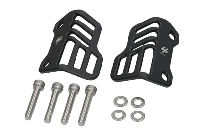 HLP MOTO - Luggage/Tie-Down Holder - CNC Aluminum - Black - YAMAHA Tenere T700 T7