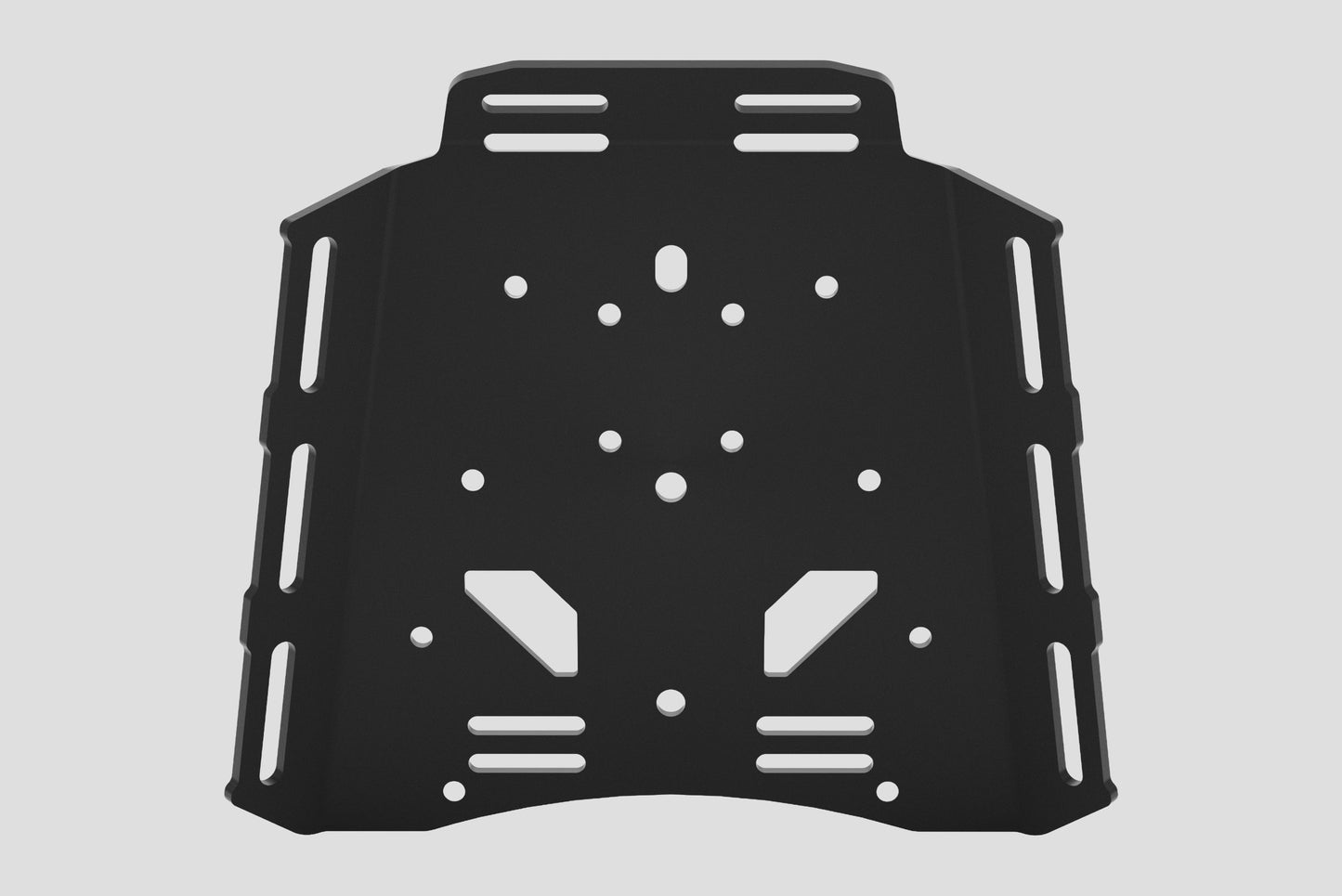 Yakk EXP - Luggage Tie Down Brackets/Plate - Black - BMW R 12 GS (24-26)