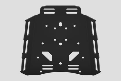 Yakk EXP - Luggage Tie Down Brackets/Plate - Black - BMW R 12 GS (24-26)