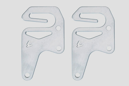 Yakk EXP - Luggage Mounts/Hooks - Satin Aluminum - Husqvarna 701 Enduro/Supermoto (16-25), KTM SMC 690 R (08-25), KTM Enduro 690 R (08-25)