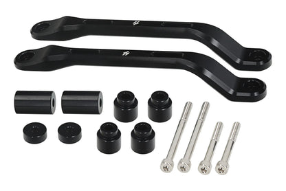 HLP MOTO - Rear Passenger Grab Handle/Cargo Loop - CNC Anodized Aluminum - Black - YAMAHA Tenere T7 '19-