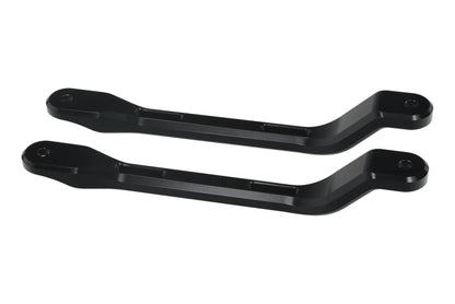 HLP MOTO - Rear Passenger Grab Handle/Cargo Loop - CNC Anodized Aluminum - Black - YAMAHA Tenere T7 '19-