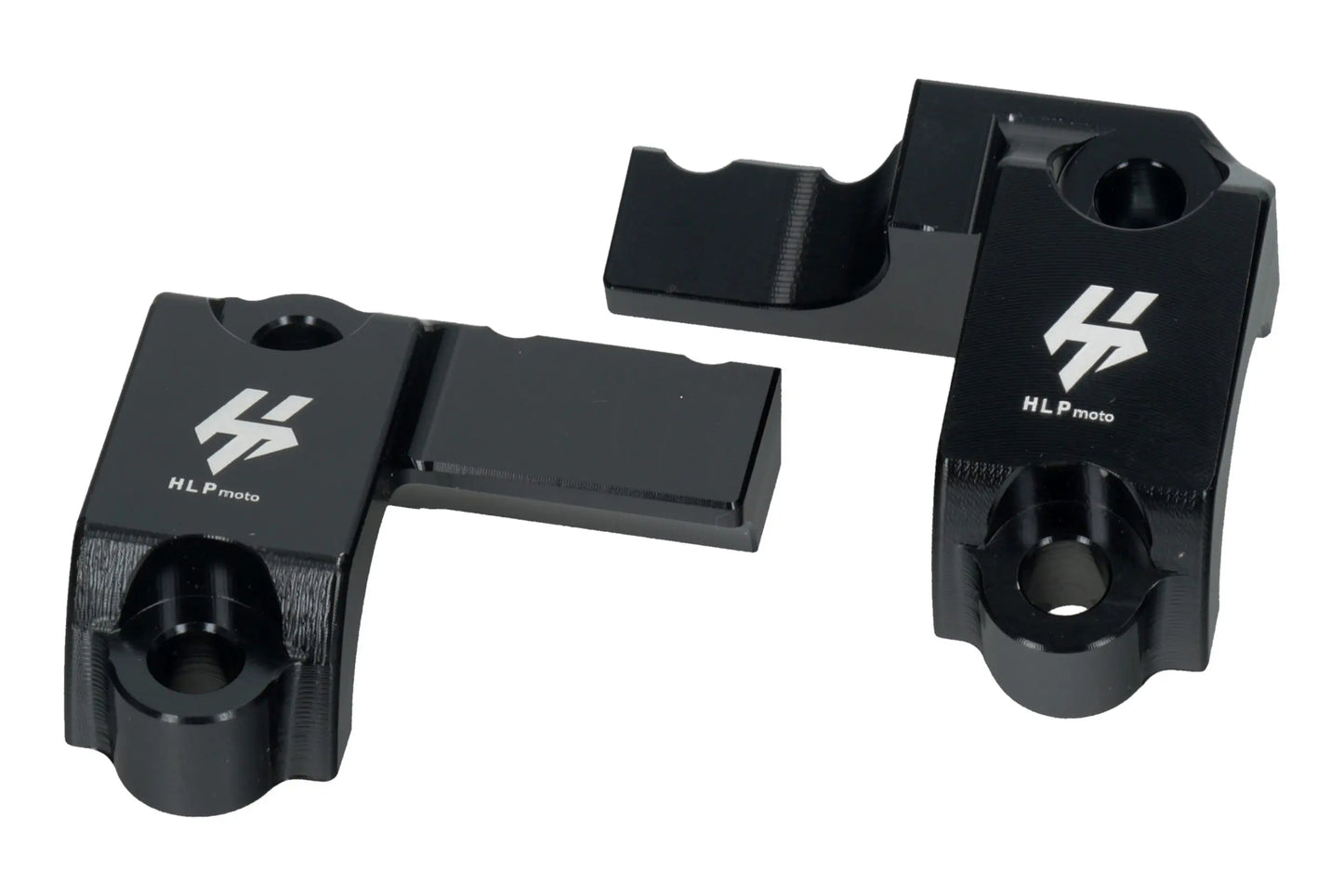 HLP MOTO - brembo Brake/Clutch Master Cylinder Clamp Reinforcement - CNC Anodized Aluminum - Black - KTM Husqvarna Husaberg Beta