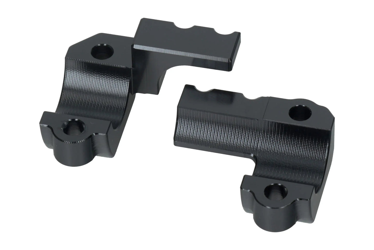 HLP MOTO - brembo Brake/Clutch Master Cylinder Clamp Reinforcement - CNC Anodized Aluminum - Black - KTM Husqvarna Husaberg Beta