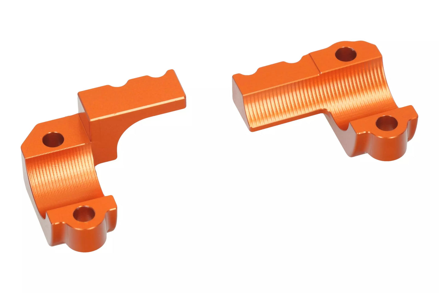 HLP MOTO - brembo Brake/Clutch Master Cylinder Clamp Reinforcement - CNC Anodized Aluminum - Orange - KTM Husqvarna Husaberg Beta