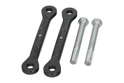 HLP MOTO -  Suspension Lowering Kit (1.5 in / 38 mm) - CNC Anodized Aluminum - Black - YAMAHA Tenere T7 '19-