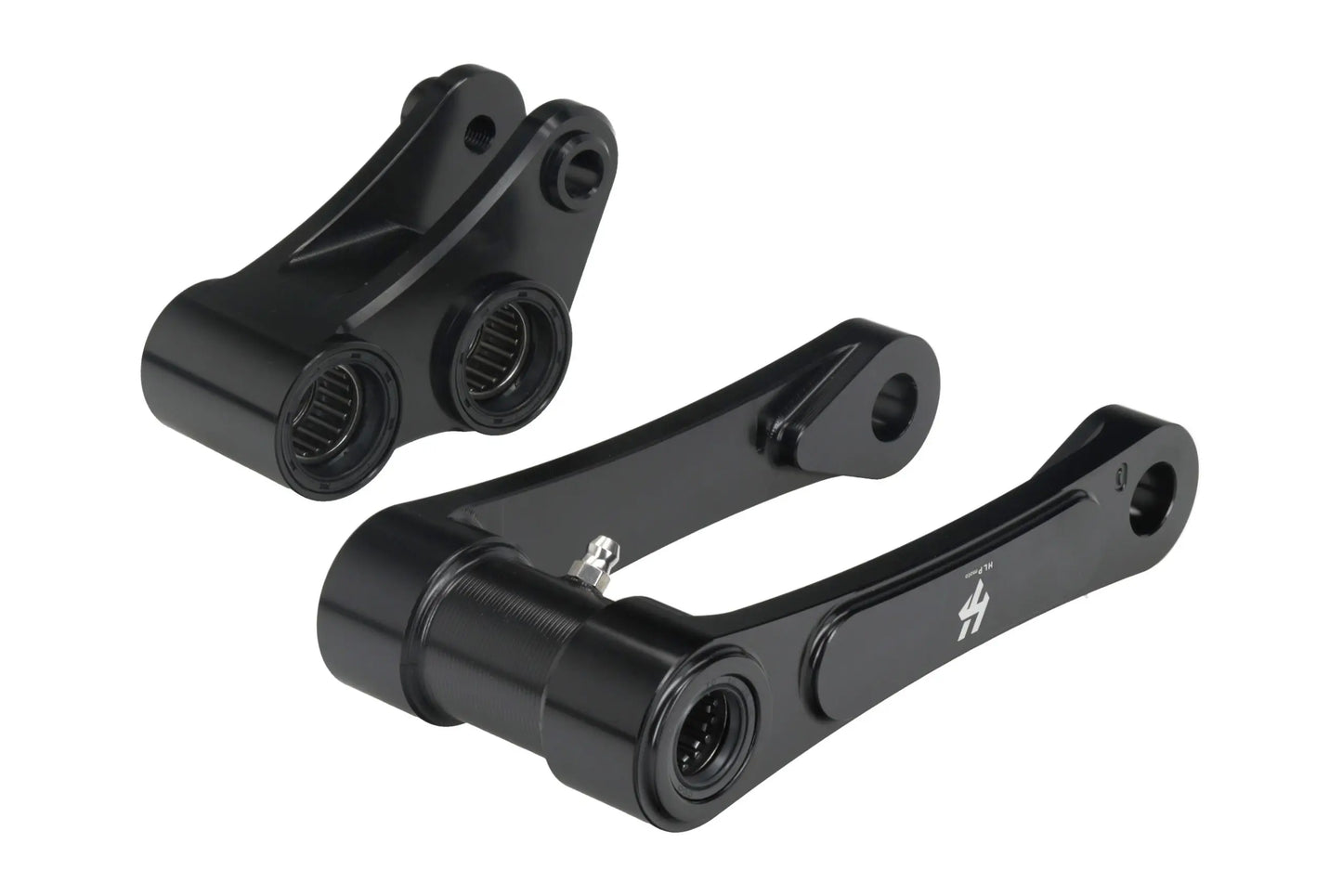 HLP MOTO - 2-inch Suspension Lowering Kit - CNC Anodized Aluminum - Black - GASGAS ES 700 Husqvarna Enduro 701 Supermoto 701 SM 700 KTM Enduro 690 SMC 690