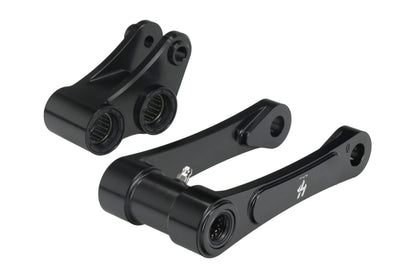 HLP MOTO - 2-inch Suspension Lowering Kit - CNC Anodized Aluminum - Black - GASGAS ES 700 Husqvarna Enduro 701 Supermoto 701 SM 700 KTM Enduro 690 SMC 690